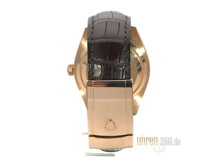 Rolex Sky-Dweller 326135 Everose-Gold Choco LC100 Lederband