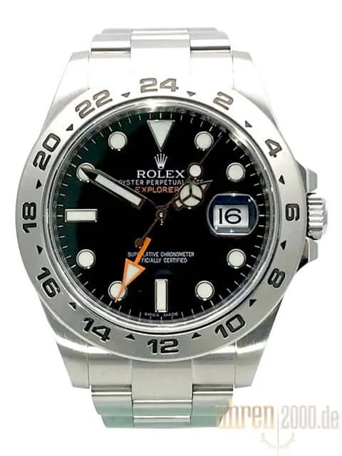 Rolex Explorer II 42 mm Edelstahl Ref. 216570 LC100 aus 2011