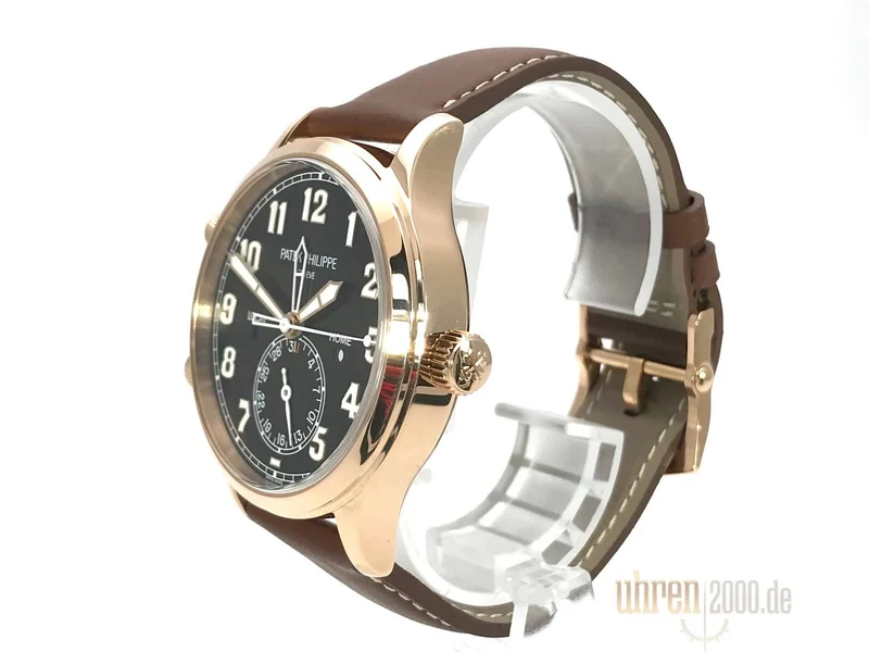 Patek Philippe Calatrava Pilot Travel Time 5524R-001 aus 2018 ungetragen