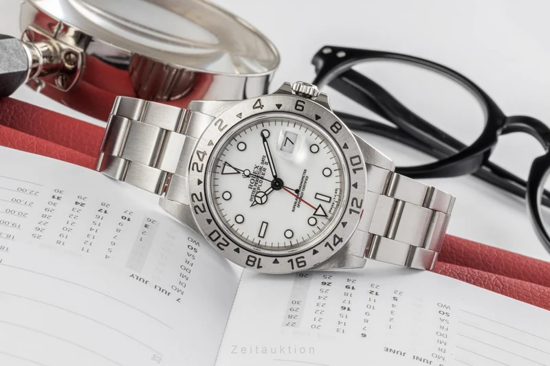 Rolex Explorer II steel automatic men's watch 16570 [2207526]
