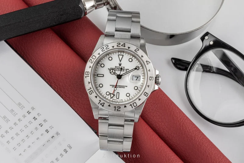 Rolex Explorer II steel automatic men's watch 16570 [2207526]