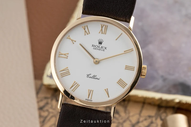 Rolex Cellini 18 ct gold manual winding men's watch 4112 [2207670]