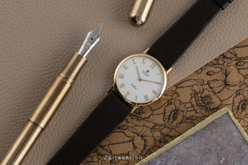 Rolex Cellini 18 ct gold manual winding men's watch 4112 [2207670]
