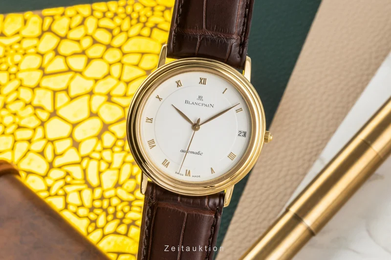 Blancpain Villeret 18 ct gold automatic men's watch 00951418 [2207593]