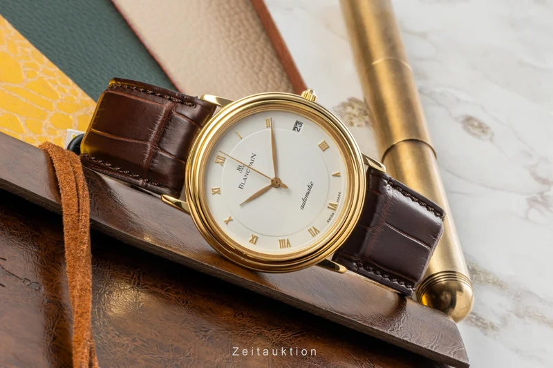 Blancpain Villeret 18 ct gold automatic men's watch 00951418 [2207593]