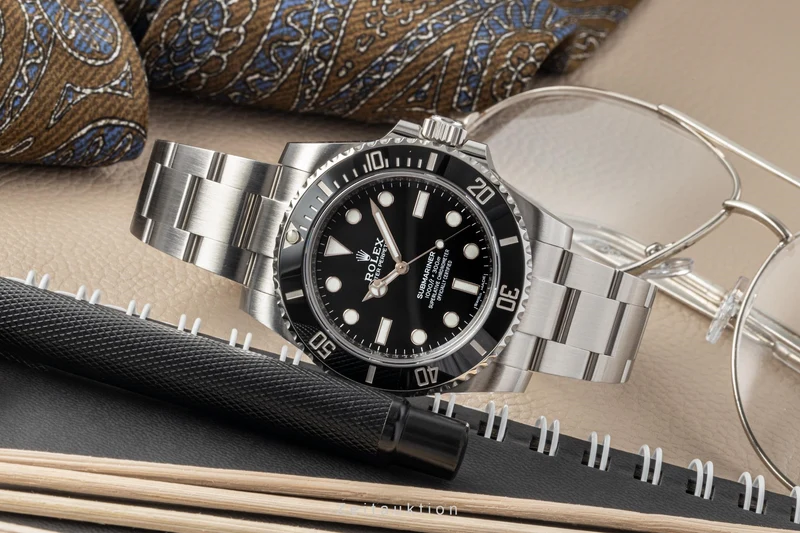 Rolex Submariner steel automatic men's watch 114060 [2207563]