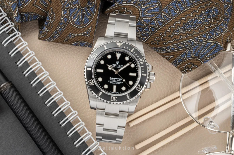 Rolex Submariner steel automatic men's watch 114060 [2207563]