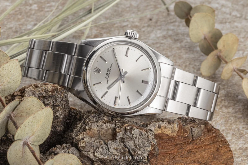 Rolex Oyster Perpetual steel automatic men's watch 6748 LP: 5500EUR Vintage [2302856]