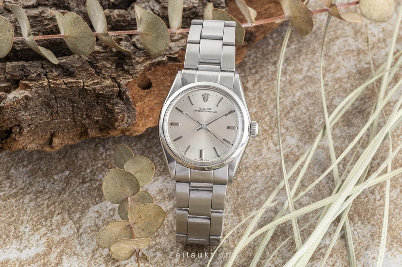 Rolex Oyster Perpetual steel automatic men's watch 6748 LP: 5500EUR Vintage [2302856]