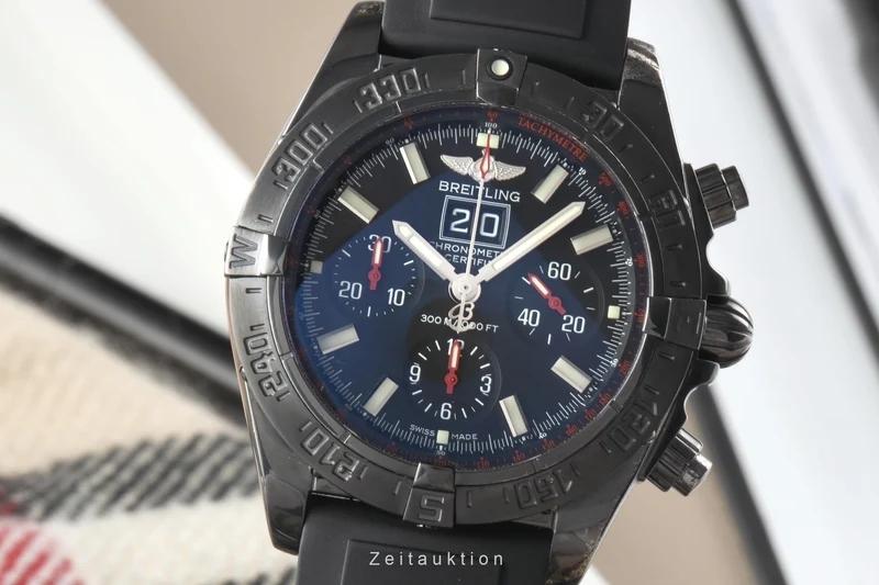 Breitling Blackbird chronograph steel automatic men's watch M44359 Limited [2302821]