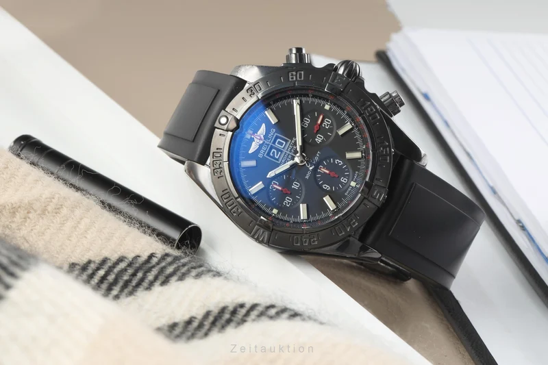 Breitling Blackbird chronograph steel automatic men's watch M44359 Limited [2302821]