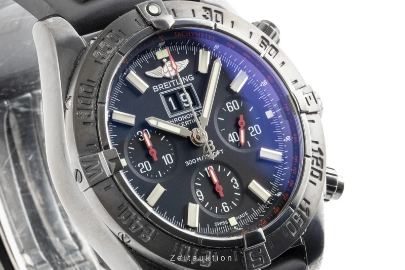 Breitling Blackbird chronograph steel automatic men's watch M44359 Limited [2302821]