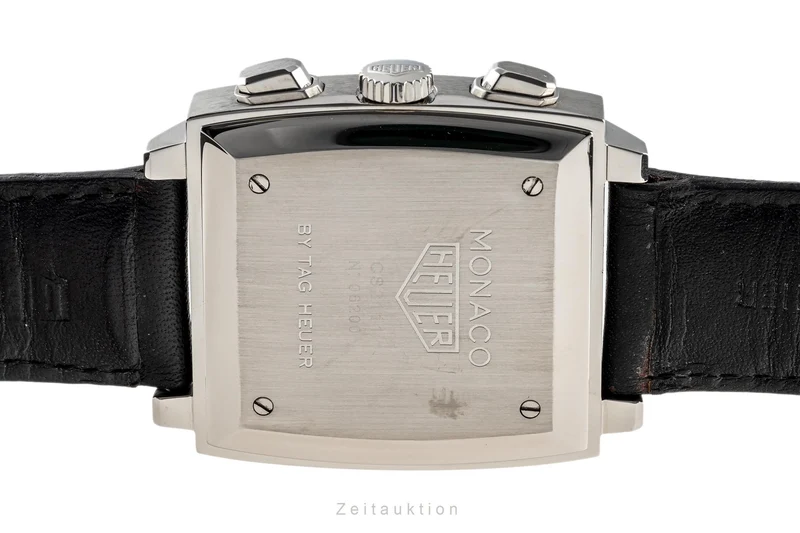 Tag Heuer Monaco chronograph steel automatic men's watch CS2111 LP: 7550EUR [2302772]