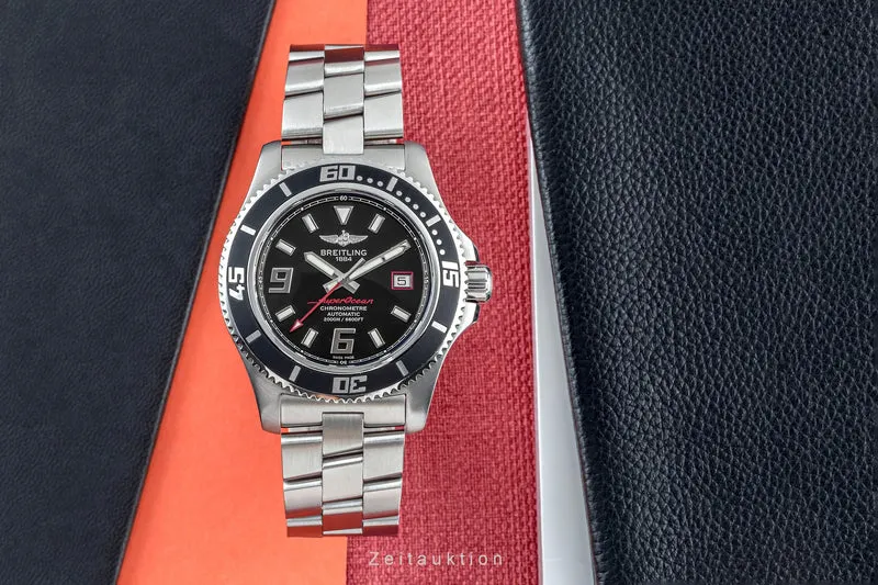 Breitling Superocean steel automatic men's watch A17391 LP: 5150EUR [2302761]