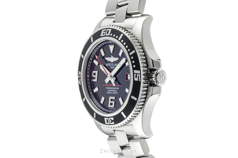 Breitling Superocean steel automatic men's watch A17391 LP: 5150EUR [2302761]