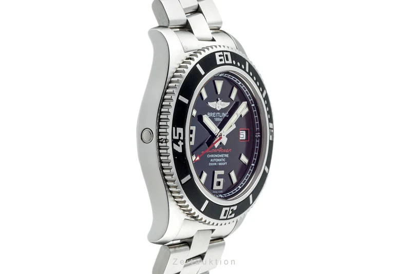 Breitling Superocean steel automatic men's watch A17391 LP: 5150EUR [2302761]