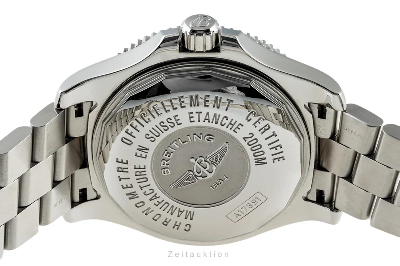 Breitling Superocean steel automatic men's watch A17391 LP: 5150EUR [2302761]