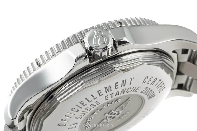 Breitling Superocean steel automatic men's watch A17391 LP: 5150EUR [2302761]