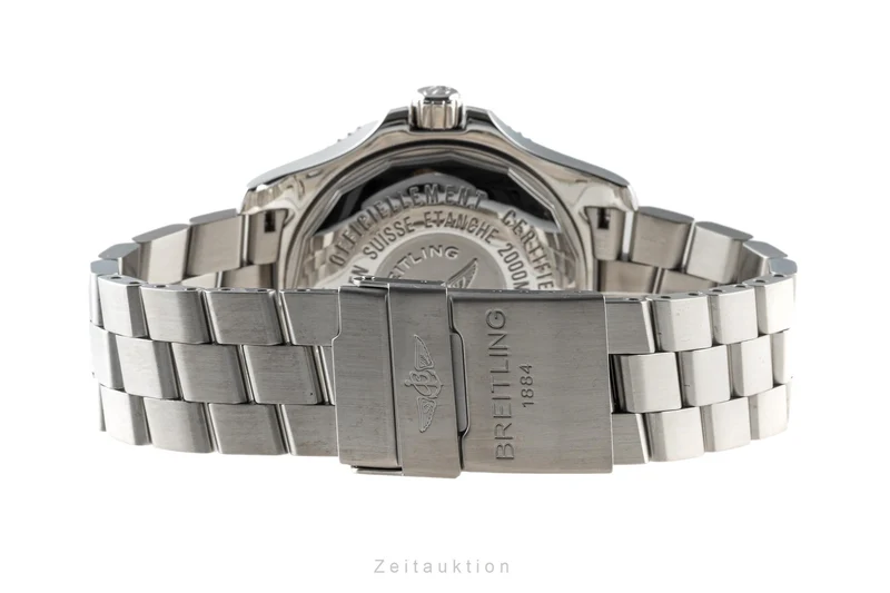 Breitling Superocean steel automatic men's watch A17391 LP: 5150EUR [2302761]