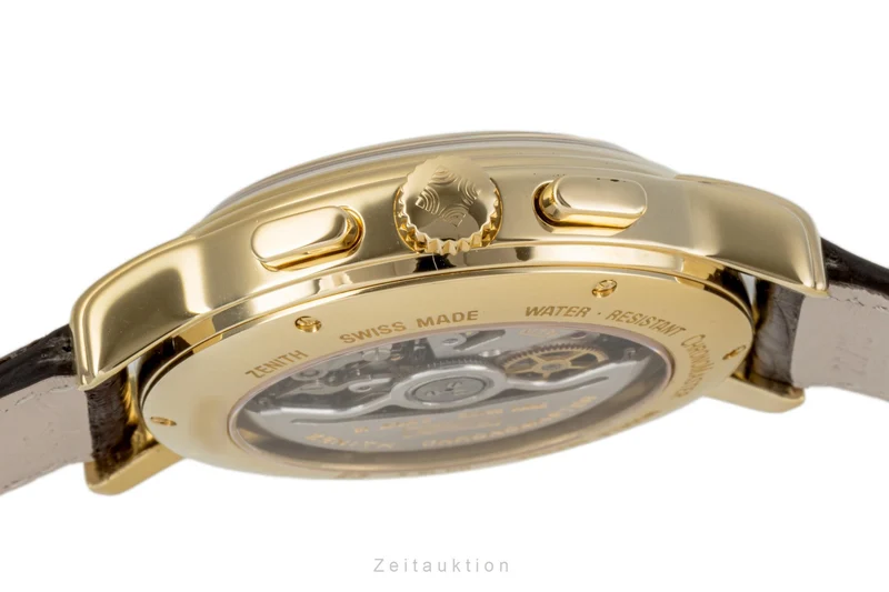 Zenith El Primero chronograph 18 ct gold automatic men's watch 30.0243.410 [2301680]