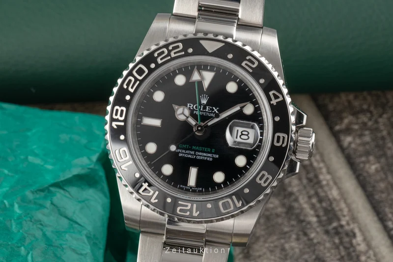 Rolex GMT-Master II steel automatic men's watch 116710LN [2301666]