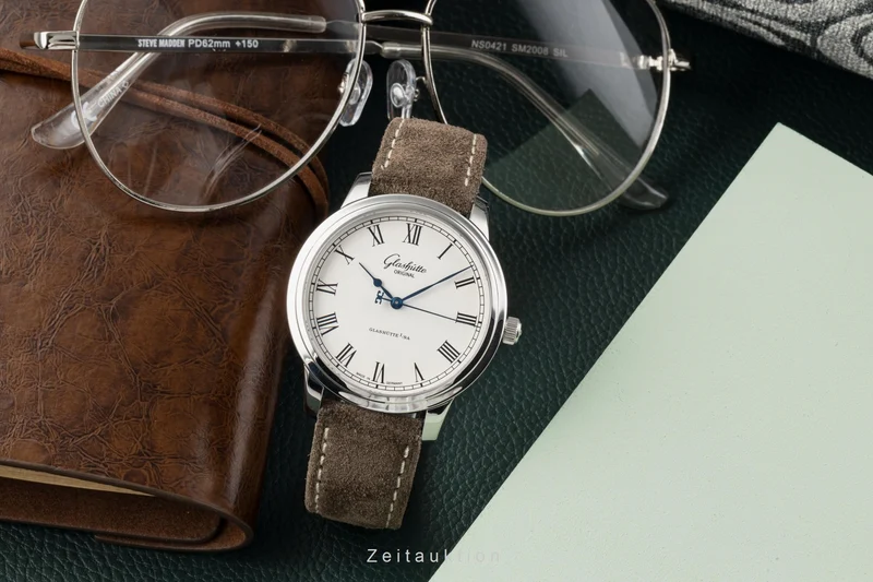 Glashütte Senator steel automatic men's watch 1-39-59-01-02-04 LP: 6900EUR [2301639]