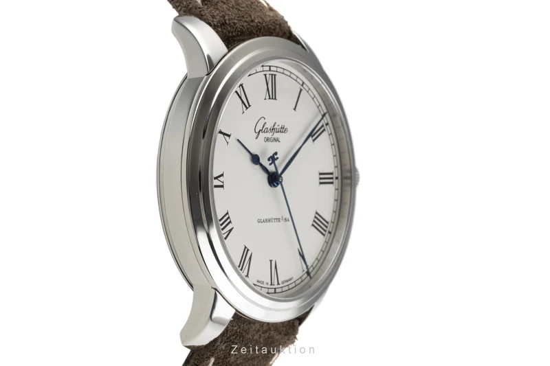 Glashütte Senator steel automatic men's watch 1-39-59-01-02-04 LP: 6900EUR [2301639]