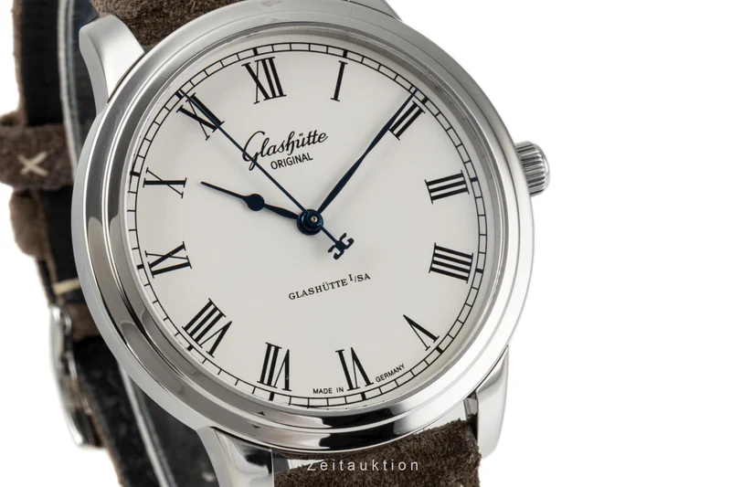 Glashütte Senator steel automatic men's watch 1-39-59-01-02-04 LP: 6900EUR [2301639]