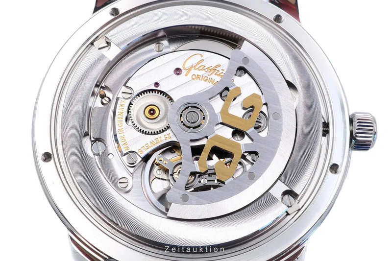 Glashütte Senator steel automatic men's watch 1-39-59-01-02-04 LP: 6900EUR [2301639]