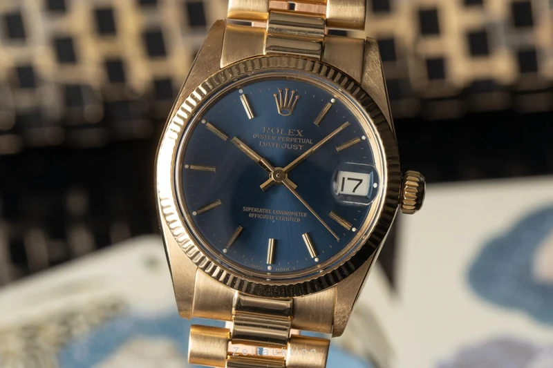 Rolex Datejust 18 ct gold automatic women's watch 6827 [2301635]