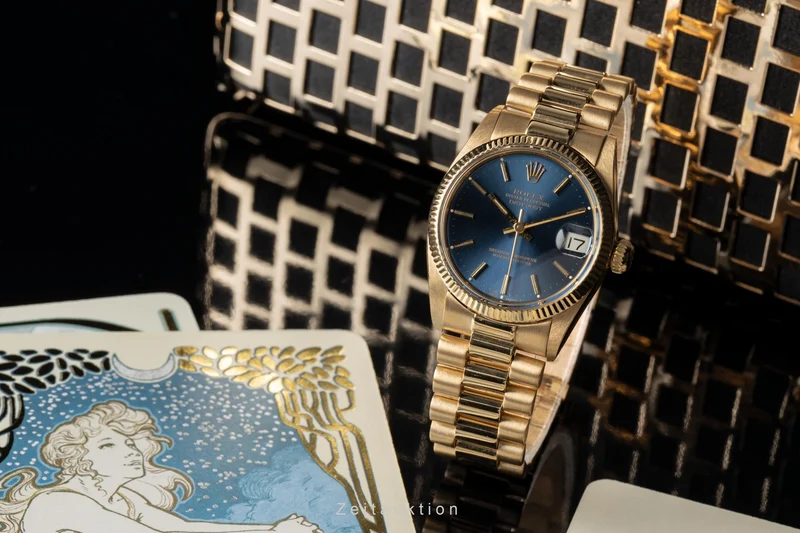 Rolex Datejust 18 ct gold automatic women's watch 6827 [2301635]