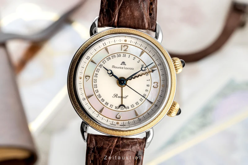 Maurice Lacroix Masterpiece steel / gold manual winding men's watch 63511 [2301634]