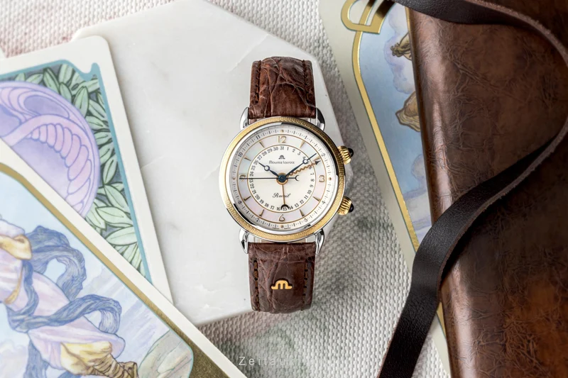 Maurice Lacroix Masterpiece steel / gold manual winding men's watch 63511 [2301634]