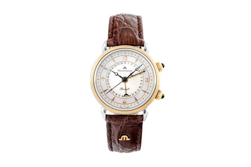 Maurice Lacroix Masterpiece steel / gold manual winding men's watch 63511 [2301634]