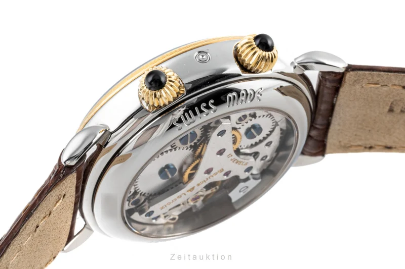Maurice Lacroix Masterpiece steel / gold manual winding men's watch 63511 [2301634]