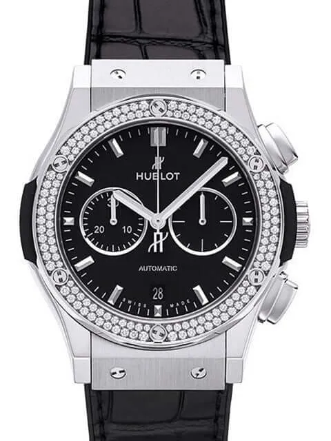 Hublot Classic Fusion Chronograph 42 Titanium Diamonds 541.NX.1171.LR.1104