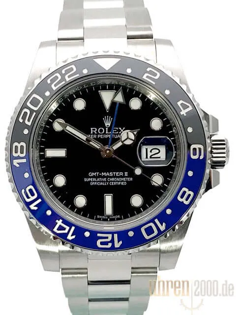Rolex GMT Master II Edelstahl 116710 BLNR LC100 aus 2015