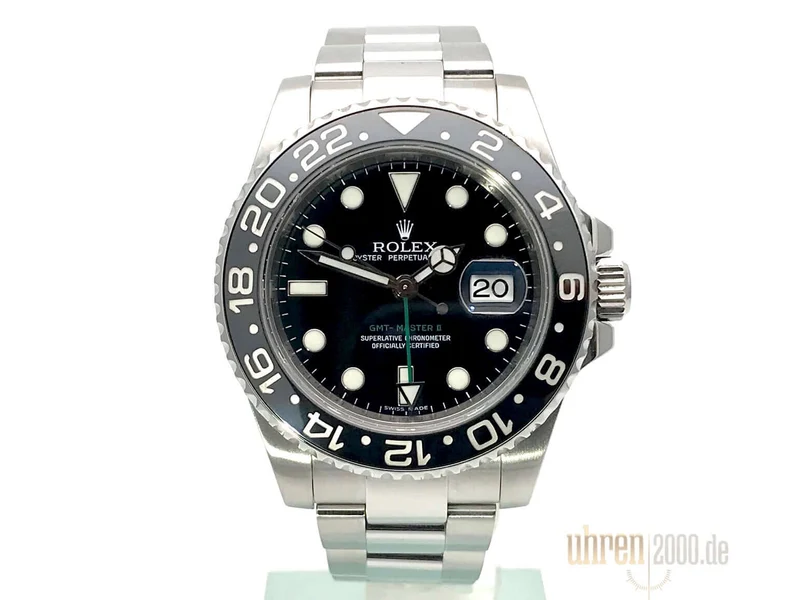 Rolex GMT-Master II Edelstahl 116710LN aus 2009 Z-Serie