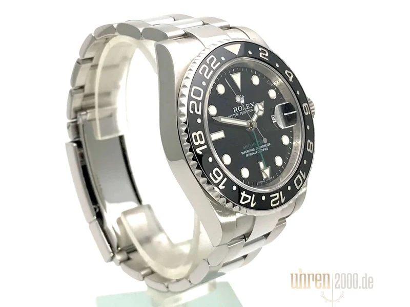 Rolex GMT-Master II Edelstahl 116710LN aus 2009 Z-Serie