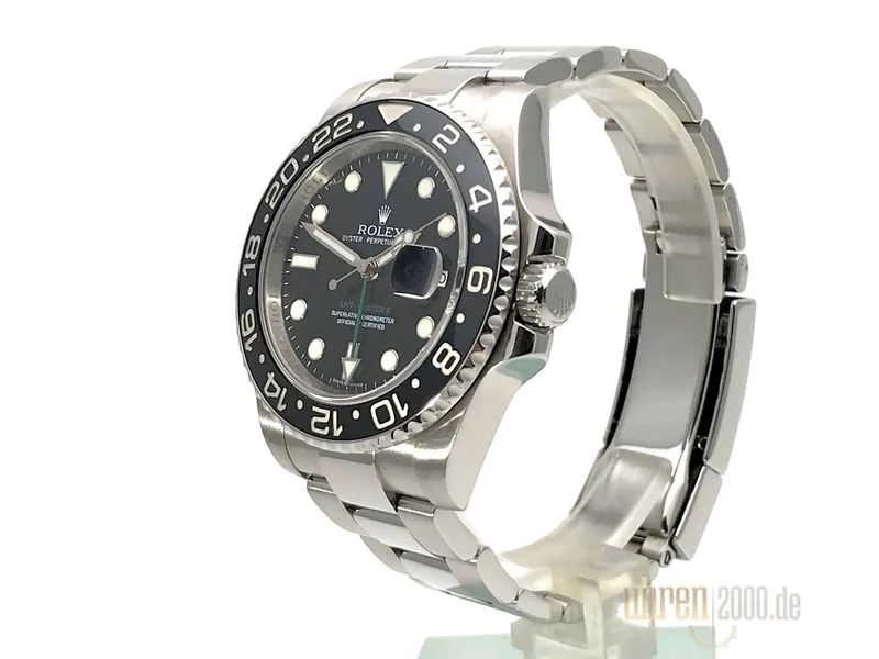 Rolex GMT-Master II Edelstahl 116710LN aus 2009 Z-Serie