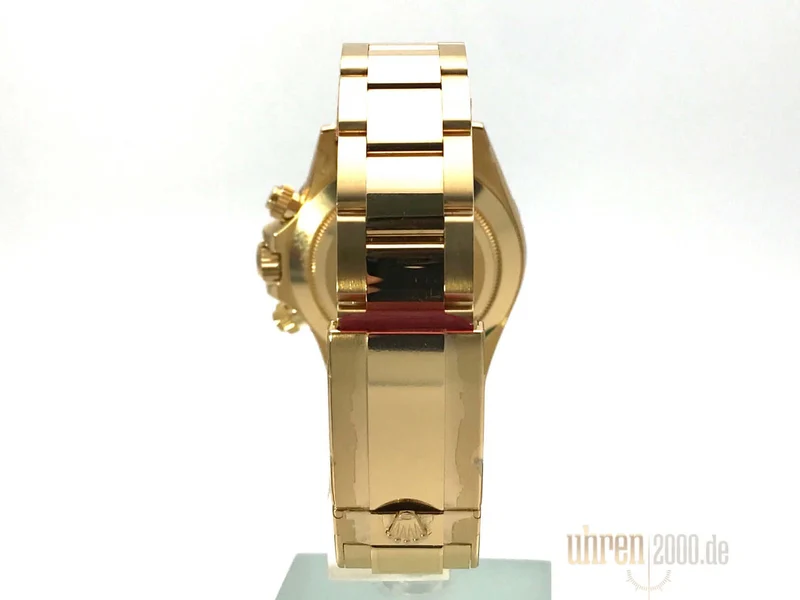 Rolex Cosmograph Daytona Gelbgold 116508 Grün ungetragen aus 2017 LC100