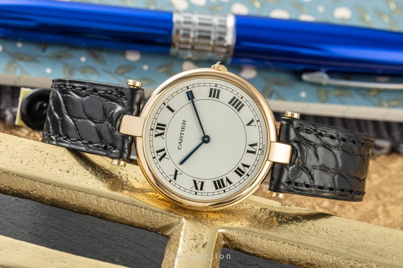 Cartier Vendome 18 ct gold quartz women's watch 881001 [2207509]