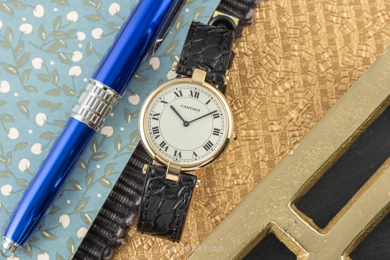 Cartier Vendome 18 ct gold quartz women's watch 881001 [2207509]