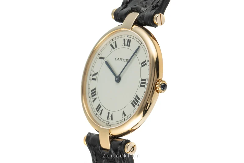 Cartier Vendome 18 ct gold quartz women's watch 881001 [2207509]