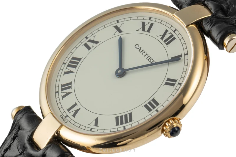 Cartier Vendome 18 ct gold quartz women's watch 881001 [2207509]