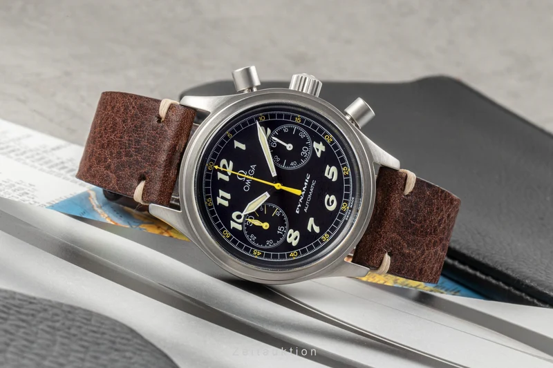 Omega Dynamic chronograph steel automatic men's watch 175.0310, 5290.50.07 [2207465]