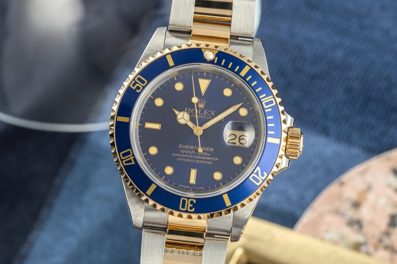 Rolex Submariner steel / gold automatic men's watch 16613 [2207450]