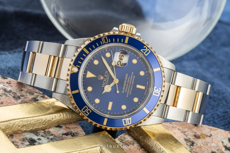 Rolex Submariner steel / gold automatic men's watch 16613 [2207450]