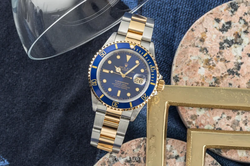 Rolex Submariner steel / gold automatic men's watch 16613 [2207450]