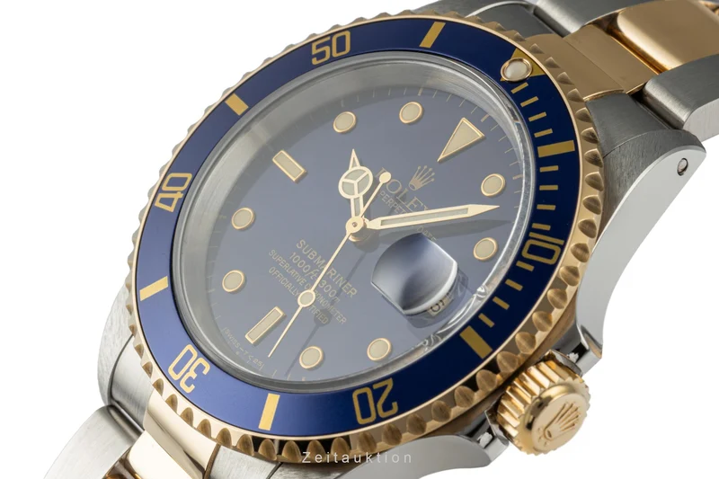 Rolex Submariner steel / gold automatic men's watch 16613 [2207450]